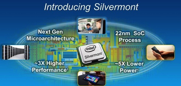 英特尔新Silvermont技术芯片 速度快3倍更节能