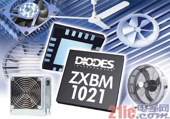 Diodes电机前置驱动器ZXBM1021简化速度控制