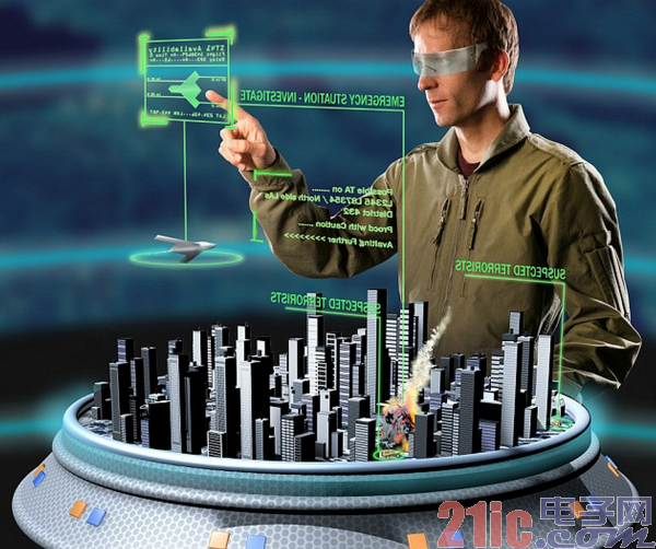 3D虚拟现实应用于军事 军官无须在前线 - 21IC