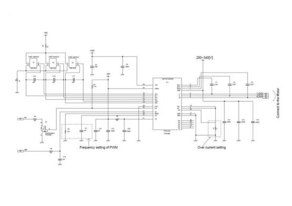 TPD4162F方波控制型BLDC电机驱动电路